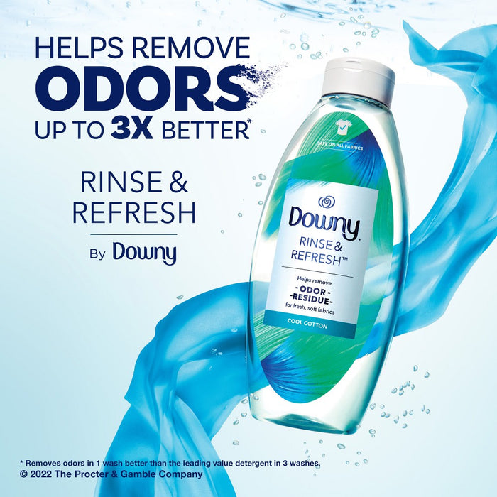 Downy Rinse Cool Cotton Fabric Softener - 48 fl oz