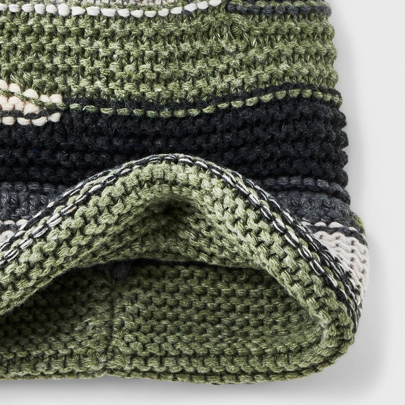 Pre-Consumed Recycled Pom Beanie - Wild Fable Black/Gray