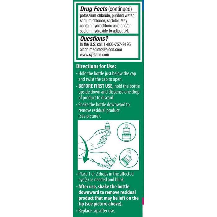 Systane Ultra Multi-Dose Preservative-Free Eye Drops - 0.34 fl oz