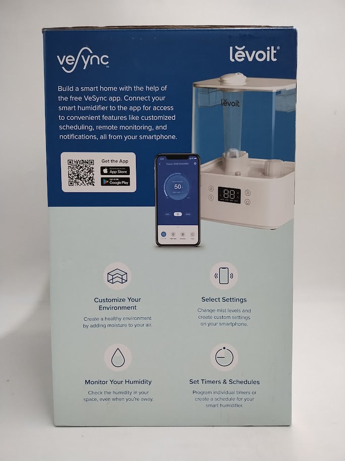 Levoit Classic 300S Ultrasonic Smart Humidifier White