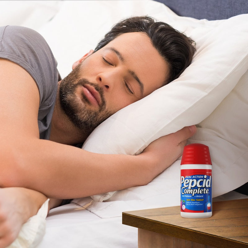 Pepcid AC Complete Dual Action Chewable Tablets - Berry Flavor - 50ct