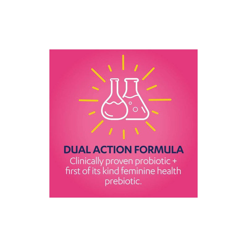 AZO Dual Protection Clinically Proven Women's Probiotic for Urinary + Vaginal Support - 30ct