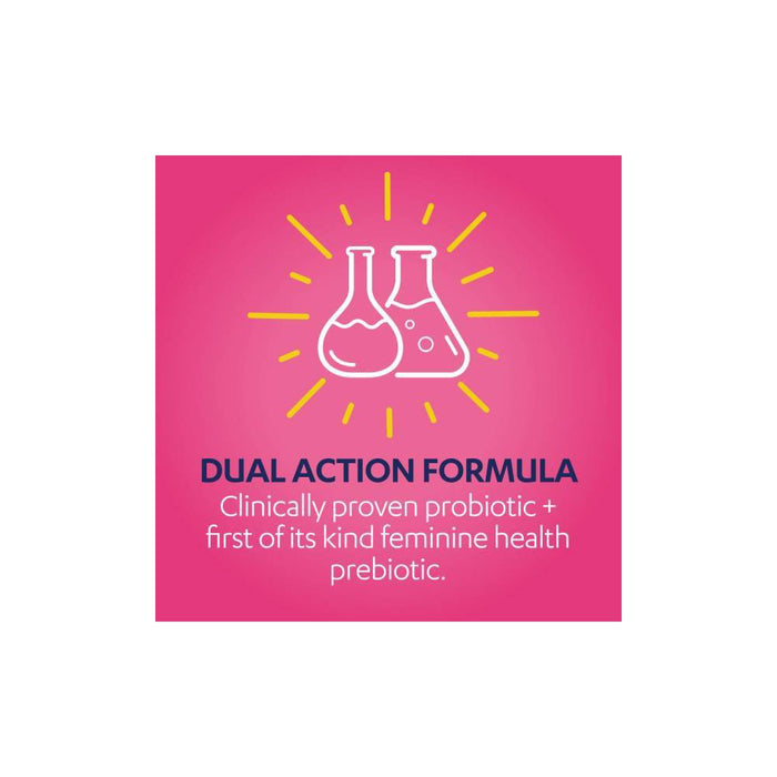 AZO Dual Protection Clinically Proven Women's Probiotic for Urinary + Vaginal Support - 30ct