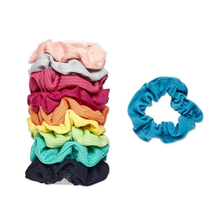 scunci Holiday Assorted Hair Scrunchies Gift Set - Bright - 10ct