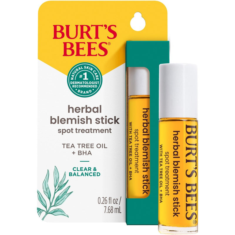 Burt's Bees Clear and Balanced Herbal Blemish Stick - 0.26 fl oz