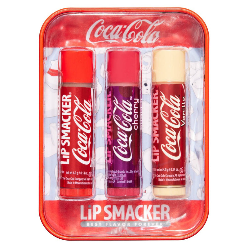 Lip Smacker Lip Balm Tin - Coca-Cola - 1.44oz/3pc