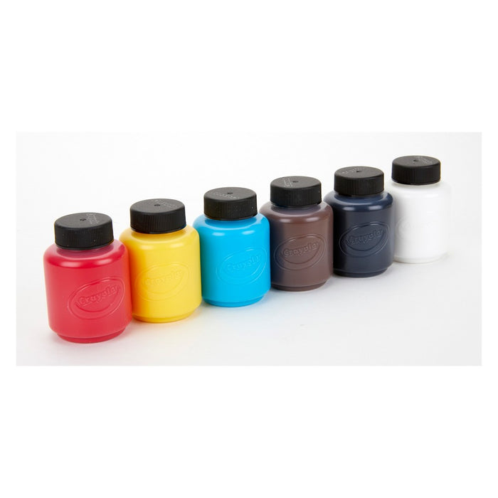 Crayola 6ct 2oz Pumpkin Paint - Classic Colors