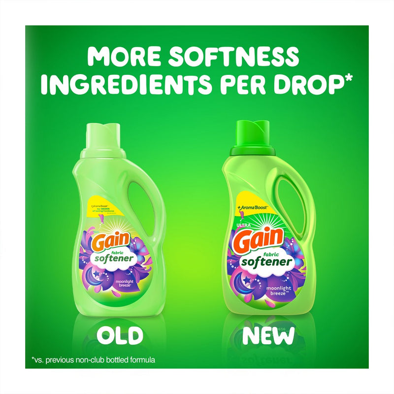 Gain Liquid Fabric Softener - Moonlight Breeze - 140 fl oz