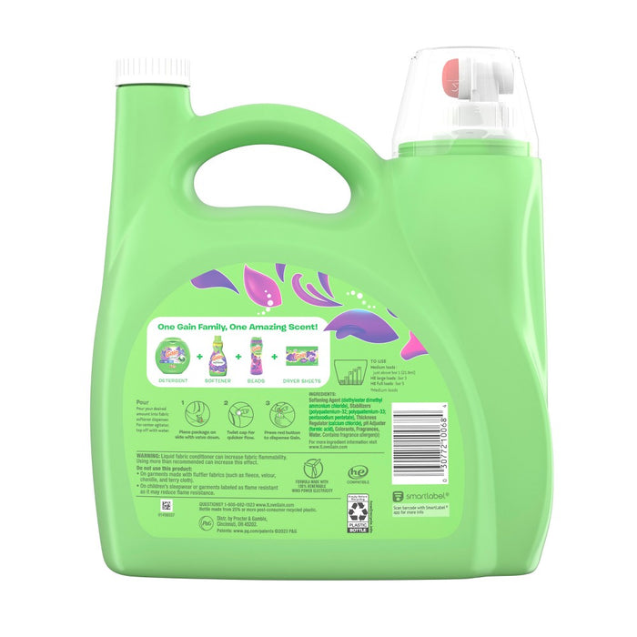 Gain Liquid Fabric Softener - Moonlight Breeze - 140 fl oz