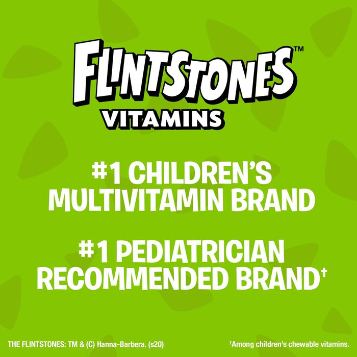 Flintstones Chewable Kids Multivitamin w/Iron, Calcium, C & D  -180ct -EXP 11/25
