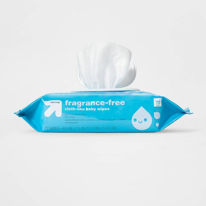 Fragrance Free Baby Wipes Unscented 216ct - up & up