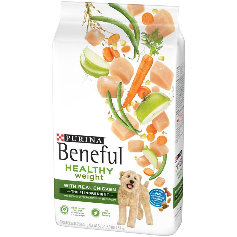 Purina Beneful Healthy Weight with Real Chicken Adult Dry Dog Food - 3.5lbs