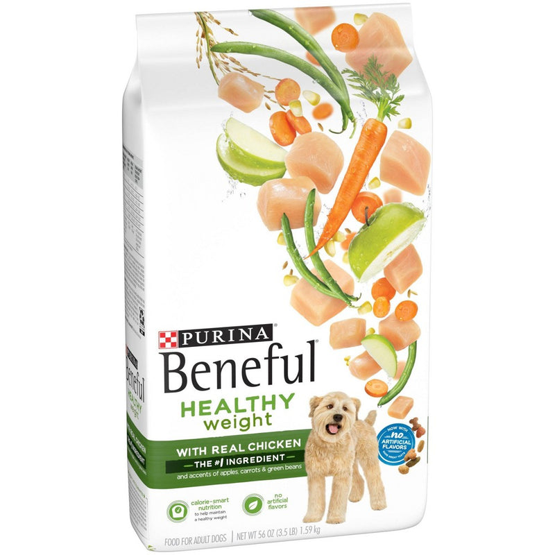 Purina Beneful Healthy Weight with Real Chicken Adult Dry Dog Food - 3.5lbs