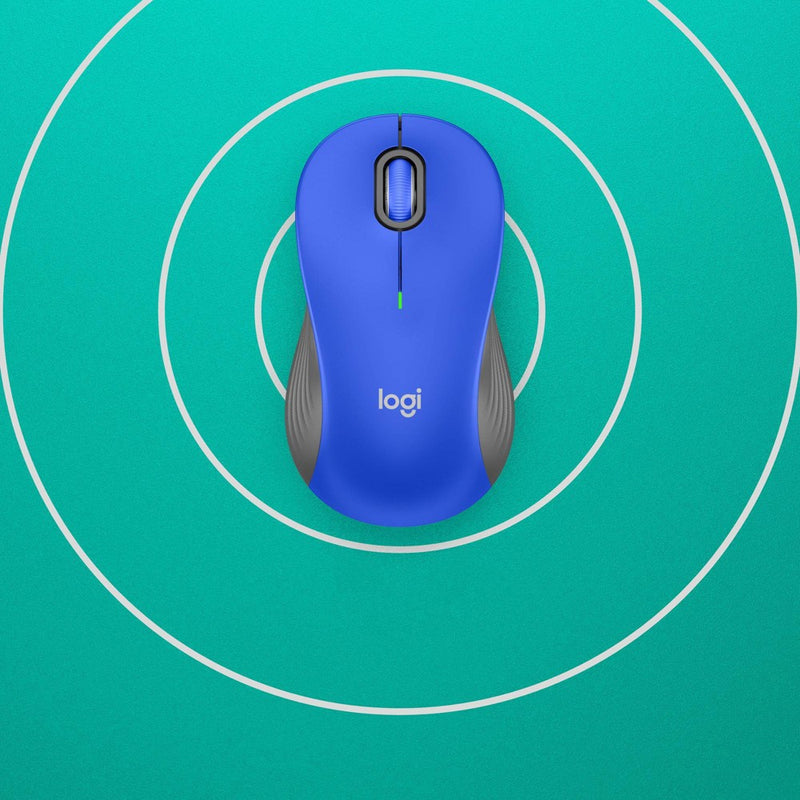 Logitech Signature M550 Wireless Mouse - Large - Blue