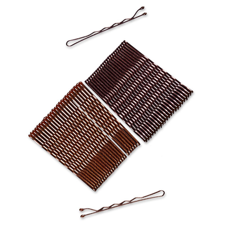 scunci Bobby Pins - Brunette - 50ct