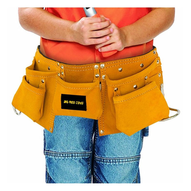 Big Mo's Toys Pretend Suede Tool Belt with Adjustable Strap