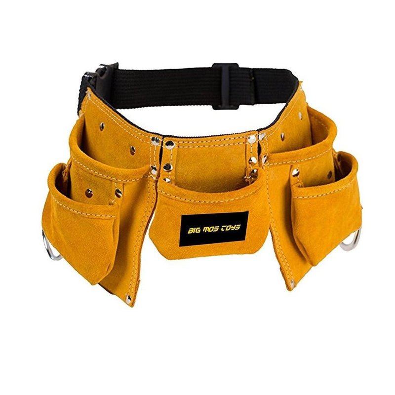 Big Mo's Toys Pretend Suede Tool Belt with Adjustable Strap