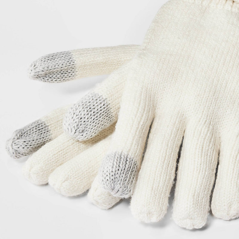 Knit Gloves - Universal Thread Cream
