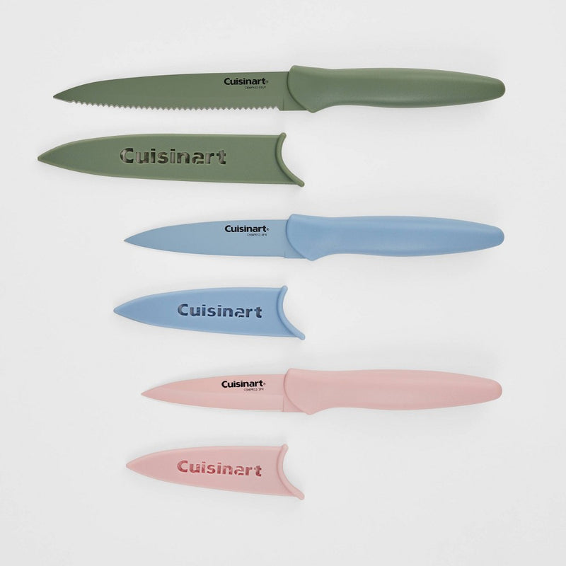 Cuisinart Advantage 6pc Nonstick Utility and Paring Knife Set