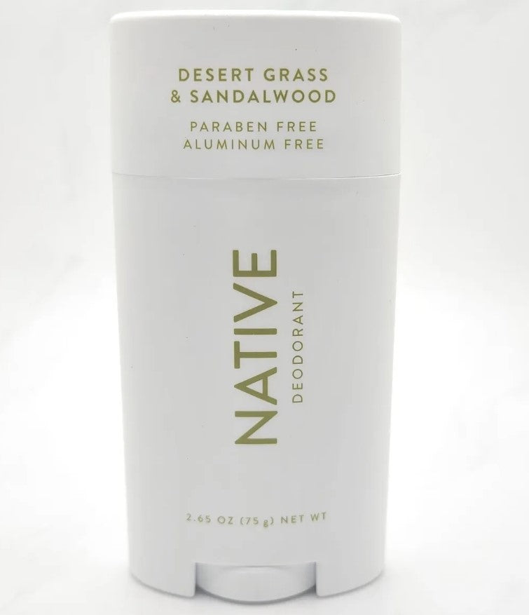 Native Deodorant - Desert Grass & Sandalwood - Aluminum Free - 2.65 oz