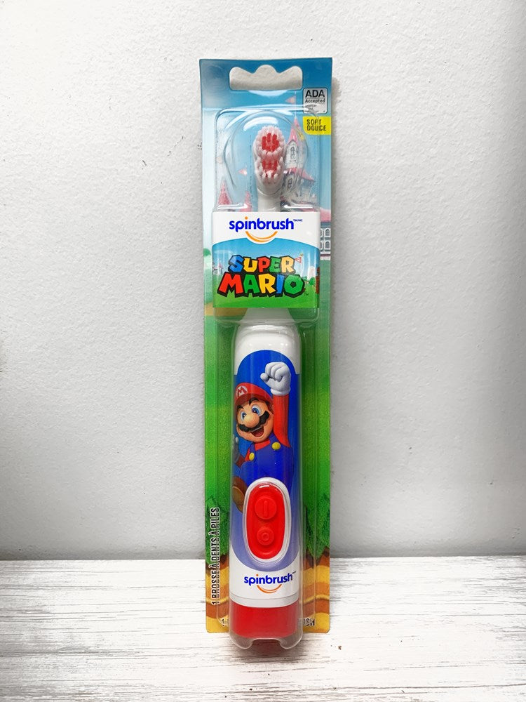 Spinbrush Mario Kids Electric Toothbrush