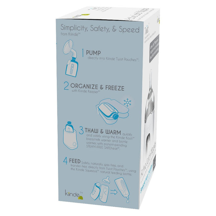 Kiinde Active Latch Silicone Baby Bottle Nipples - Slow - 2ct