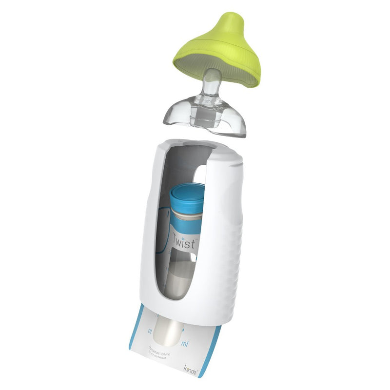 Kiinde Active Latch Silicone Baby Bottle Nipples - Slow - 2ct