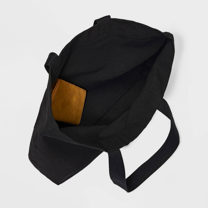Large Value Tote Handbag - Wild Fable Black