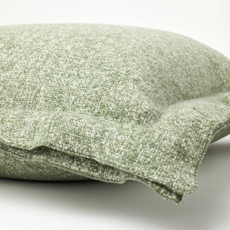 Oversized Heather Square Throw Pillow Sage/Cream - Threshold designed with Studio McGee (LOCAL PICKUP ONLY)