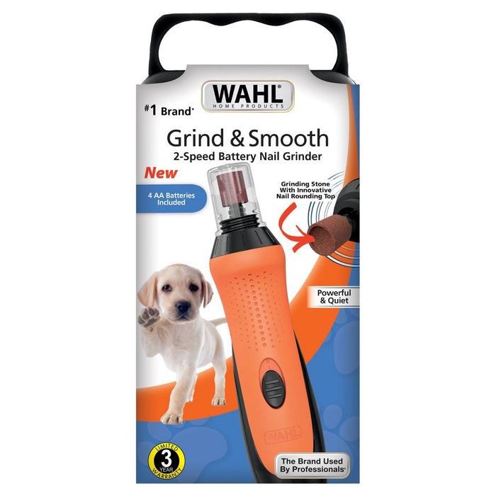 Wahl Grind & Smooth Battery Dog & Cat Nail Grinder