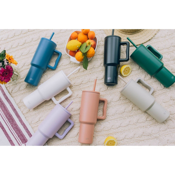 Simple Modern Trek 40oz Stainless Steel Lidded Tumbler Powder Coat Lavender Mist