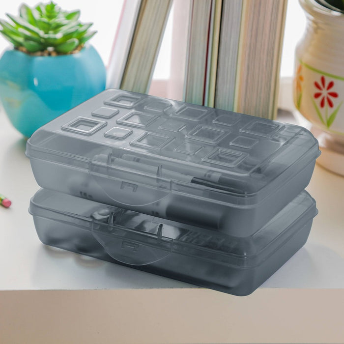 Sterilite Pencil Box - Gray