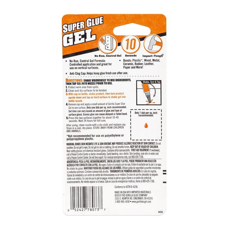 Gorilla Glue 15g Clear Gel