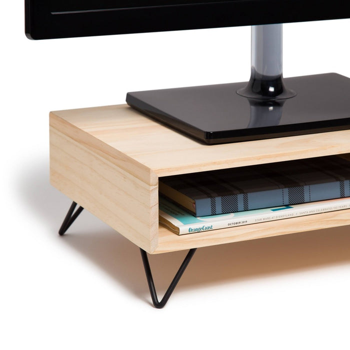 U Brands Verona Monitor Stand Natural