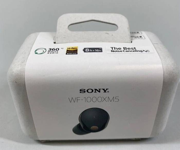 Sony WF1000XM5/B True Wireless Bluetooth Noise-Canceling Earbuds - Black