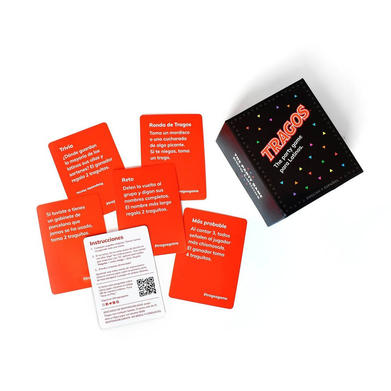 Tragos Games Tragos Latino Party Card Game