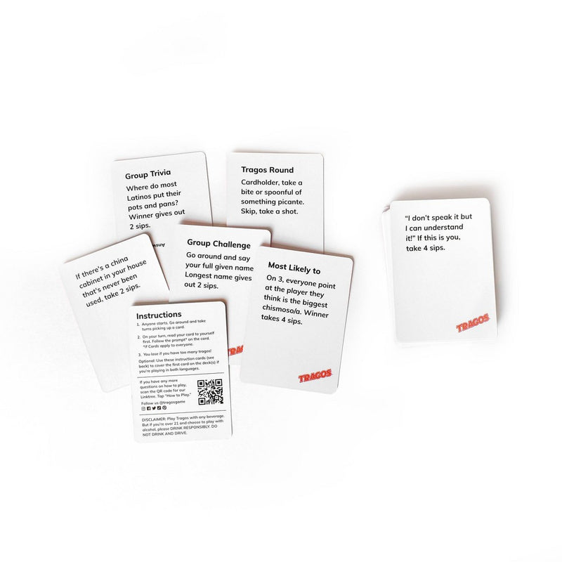 Tragos Games Tragos Latino Party Card Game