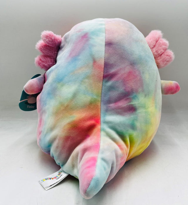 Squishmallows 11" Tinley Rainbow Tie-Dye Axolotl Little Plush