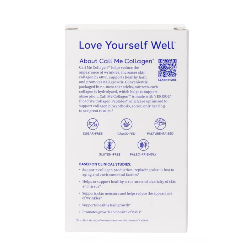 Love Wellness Call Me Collagen for Stronger Hair, Skin & Nails - 15ct