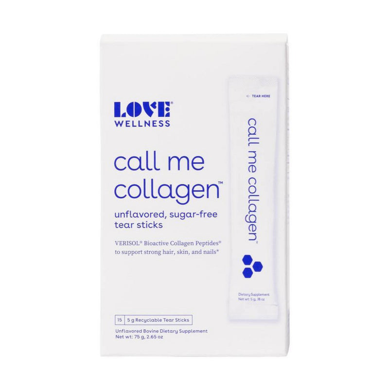 Love Wellness Call Me Collagen for Stronger Hair, Skin & Nails - 15ct