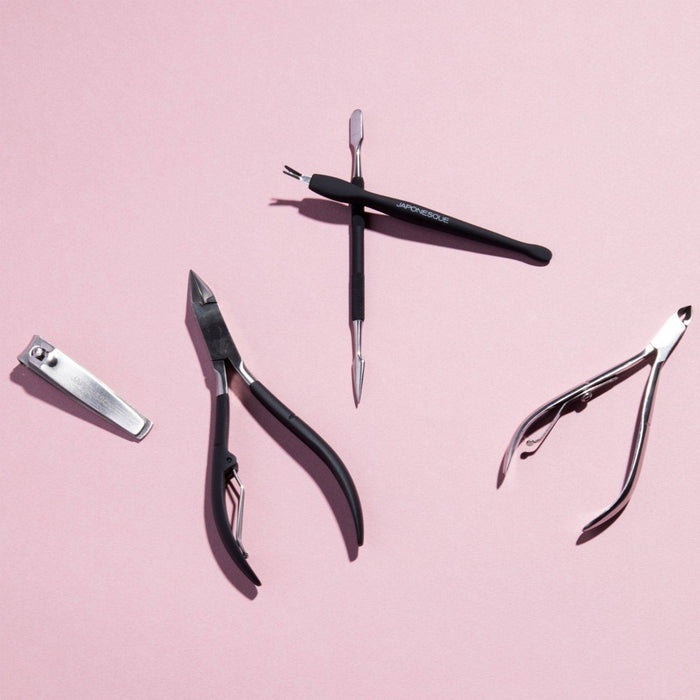 JAPONESQUE Toenail Clipper & Cuticle Pusher Soft Touch