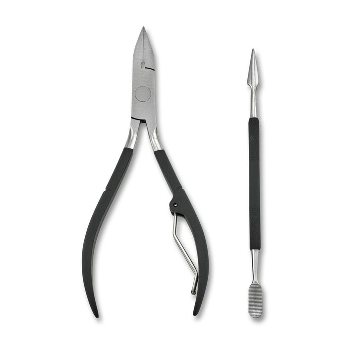 JAPONESQUE Toenail Clipper & Cuticle Pusher Soft Touch