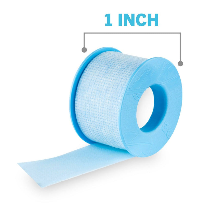 Nexcare Sensitive Skin Tape, Blue, 1 in x 4 yd