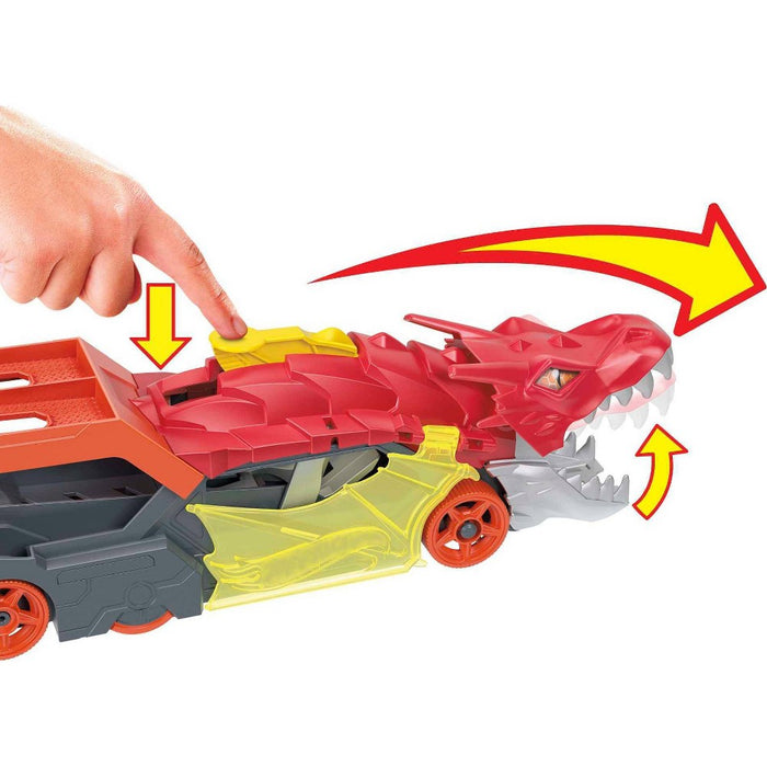 Hot Wheels Dragon Launch Transporter Vehicle