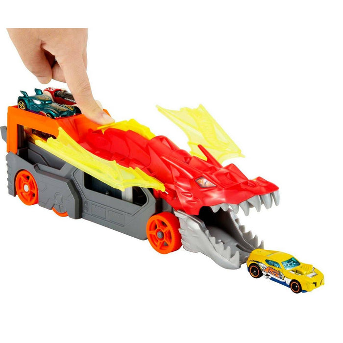 Hot Wheels Dragon Launch Transporter Vehicle