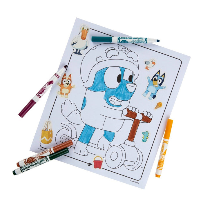 Crayola Bluey Color & Sticker Activity Set