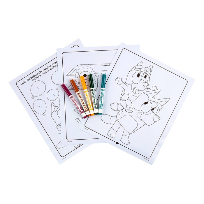 Crayola Bluey Color & Sticker Activity Set