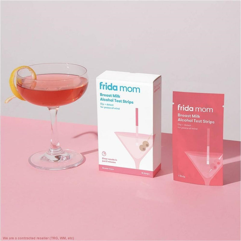 Frida Mom Breast Milk Alcohol Test Strips - 15ct