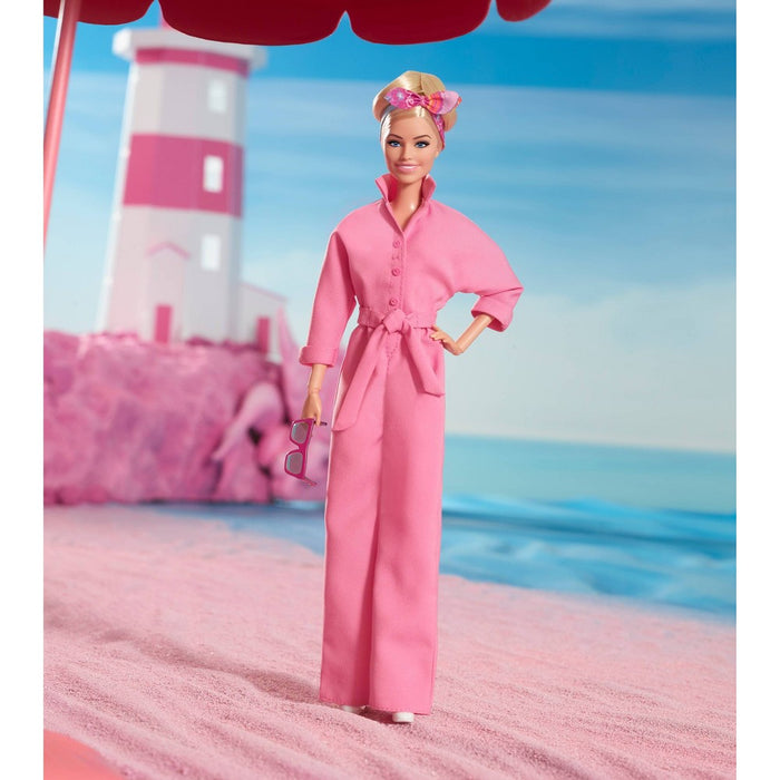 Barbie The Movie Collectible Doll Margot Robbie as Barbie in Pink Jumpsuit