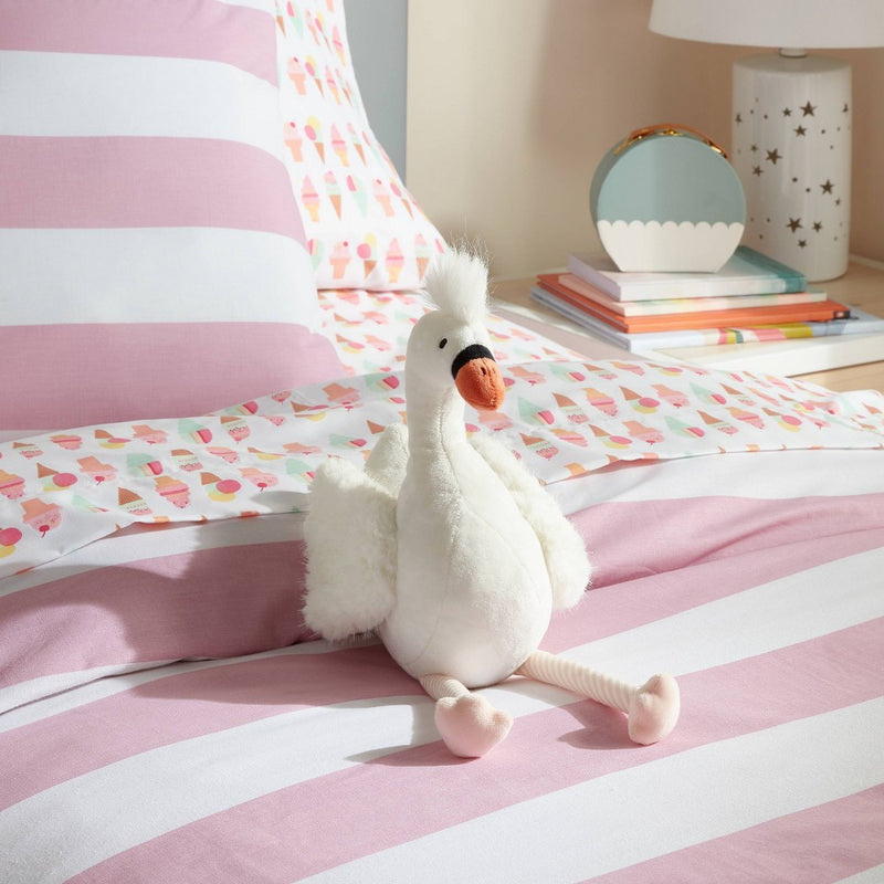 Kids' Mini Plush Figural Pillow Swan - Pillowfort